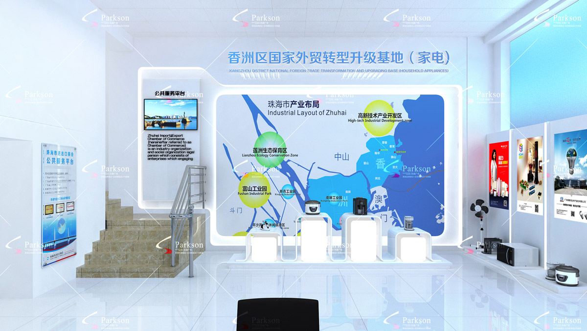 基地（家電）展廳產業布局圖